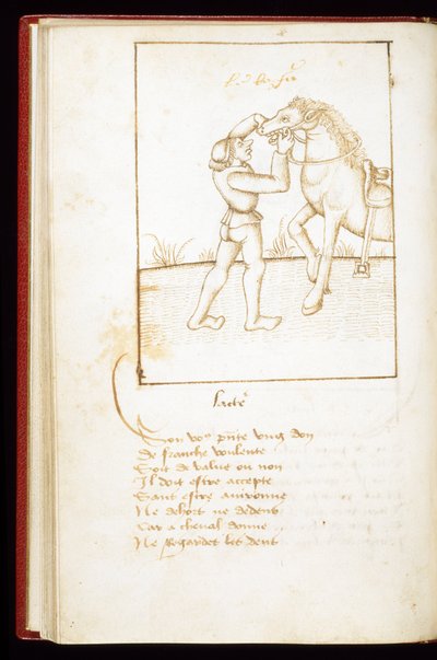 Feuille de Proverbes en rimes - Unbekannt Unbekannt